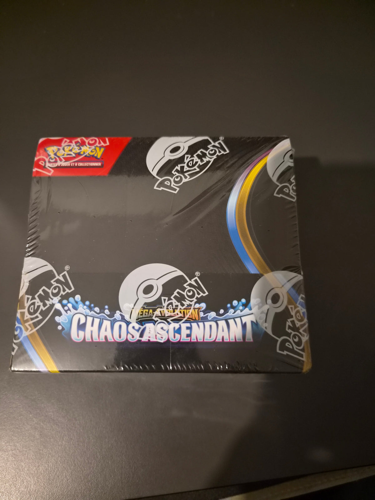 Display Méga-Évolution Chaos Ascendant – face avant