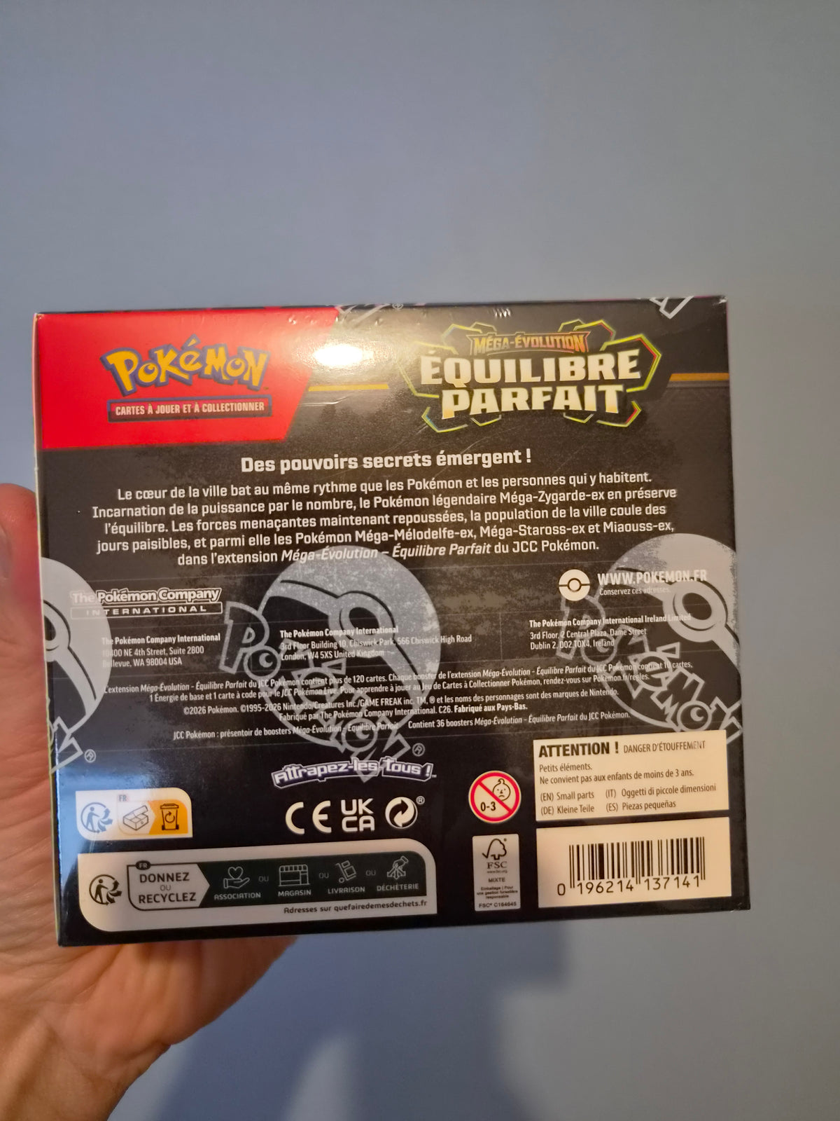 Display Méga-Évolution — Équilibre Parfait (36 Boosters)