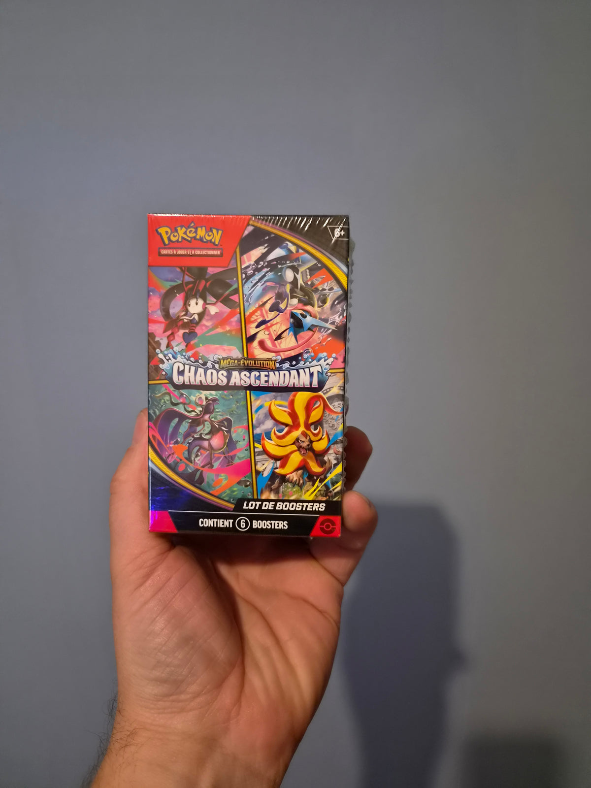 Bundle Chaos Ascendant – 6 boosters Pokémon FR
